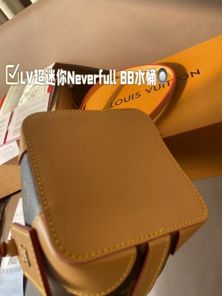 Louis Vuitton Neverfull BB Monogram Canvas Shoulder Bag view 7