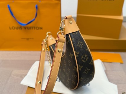 Louis Vuitton Loop Monogram Moon Crescent Shoulder Bag view 2