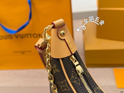 Louis Vuitton Loop Monogram Moon Crescent Shoulder Bag view 3