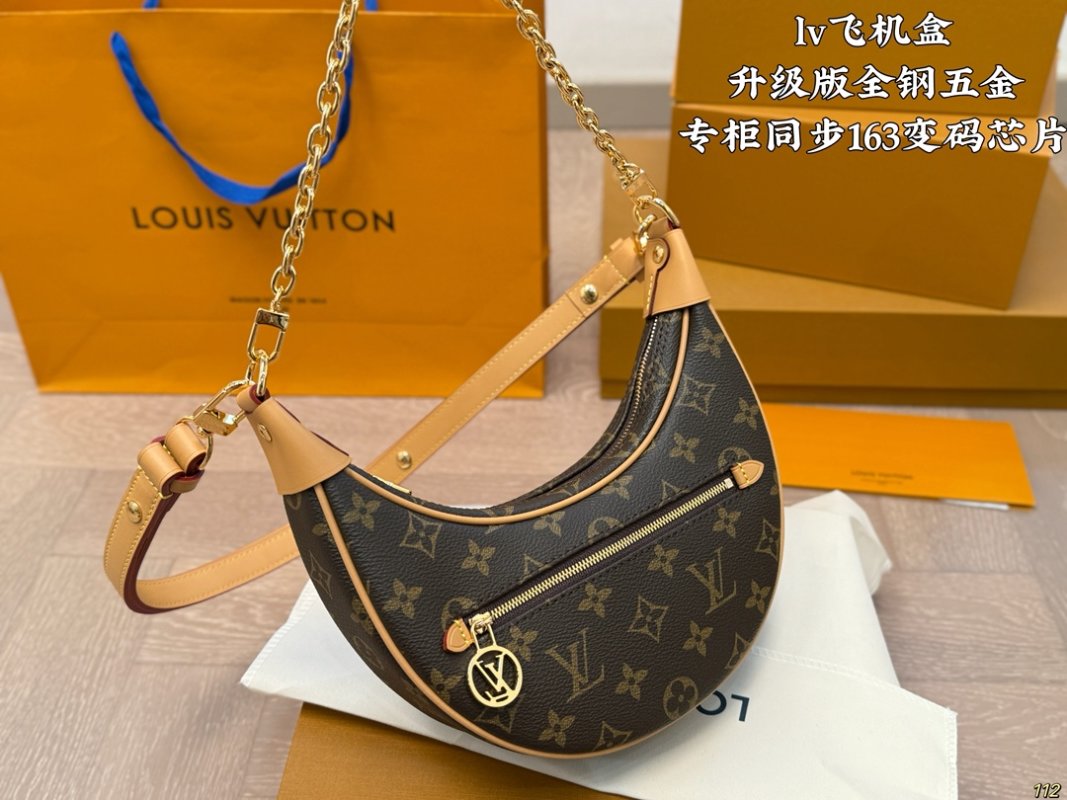 Louis Vuitton Loop Monogram Moon Crescent Shoulder Bag view