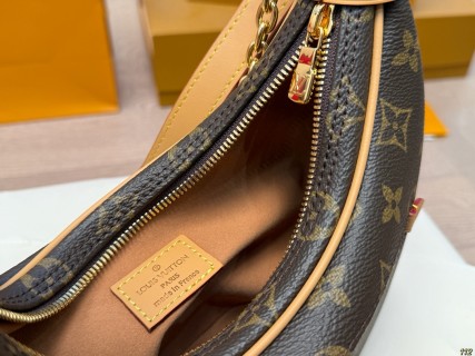 Louis Vuitton Loop Monogram Moon Crescent Shoulder Bag view 9