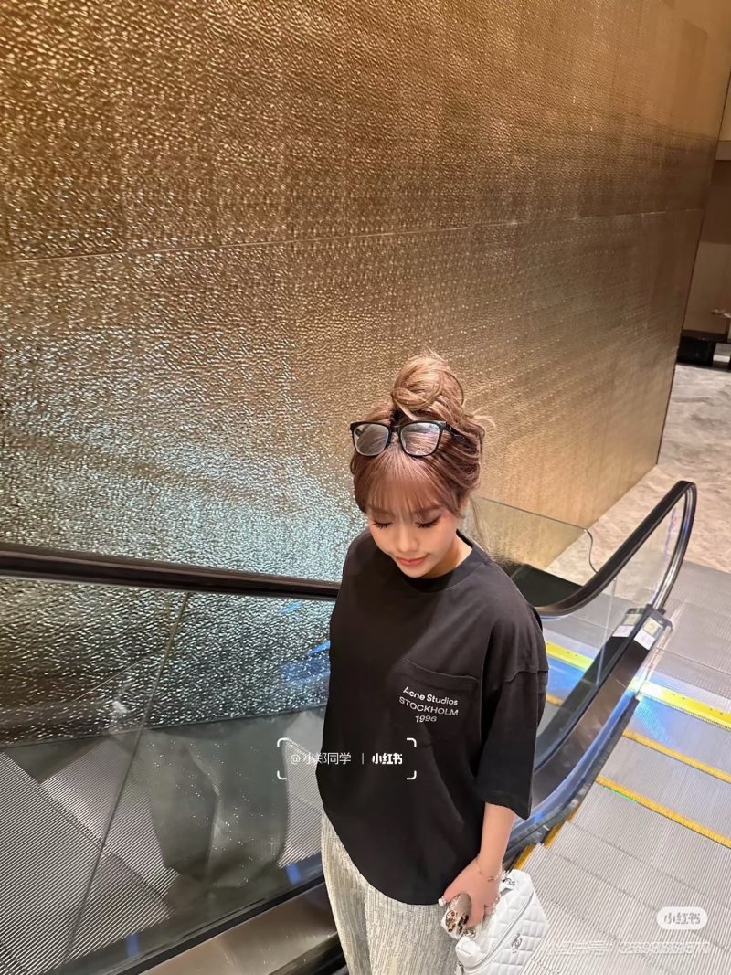 Acne Studios Stockholm 1998 Black Oversized T-Shirt view