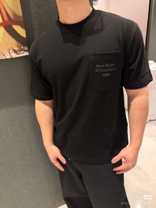 Acne Studios Stockholm 1998 Black Oversized T-Shirt view 4