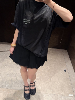 Acne Studios Stockholm 1998 Black Oversized T-Shirt view 5