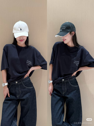 Acne Studios Stockholm 1998 Black Oversized T-Shirt view 9