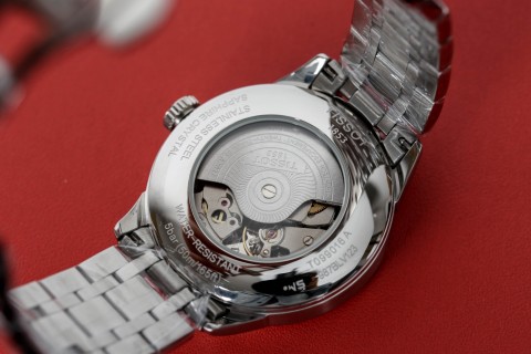 Tissot T-Classic Automatic Mechanical Watch 42mm Silver view 3
