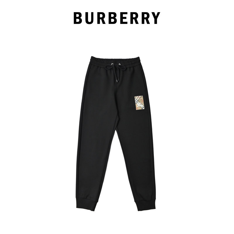 Black Drawstring Jogger Pants view
