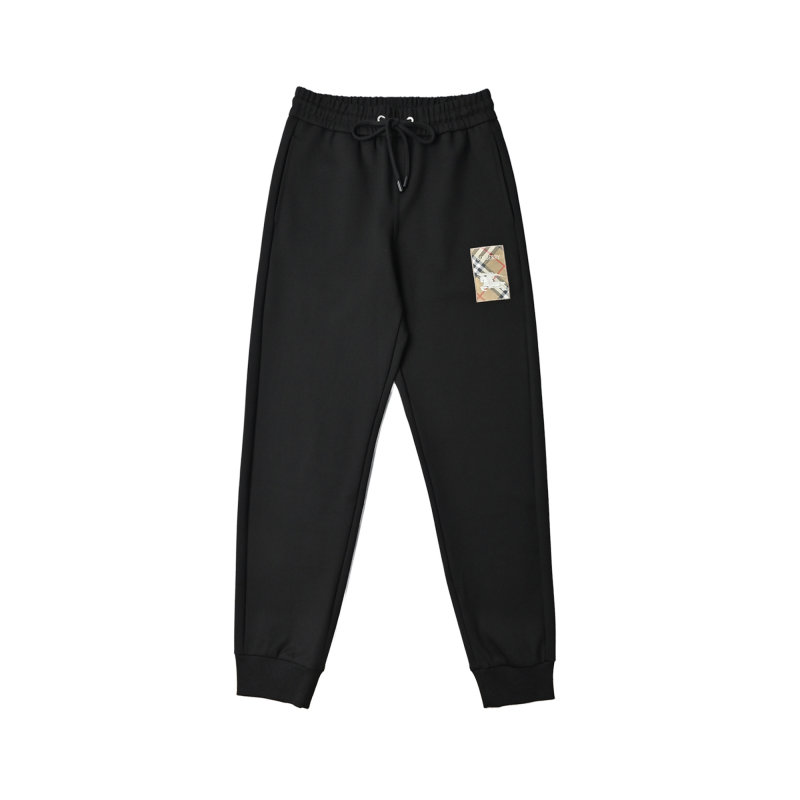 Black Drawstring Jogger Pants view
