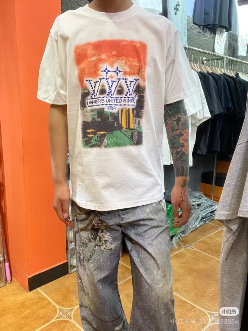 Crown Graphic Short-Sleeve T-Shirt - Off White