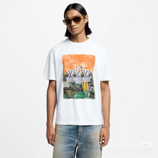 Crown Graphic Short-Sleeve T-Shirt - Off White view 4