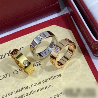 Cartier LOVE Ring Yellow Gold with Diamond - CNC Edition view 6