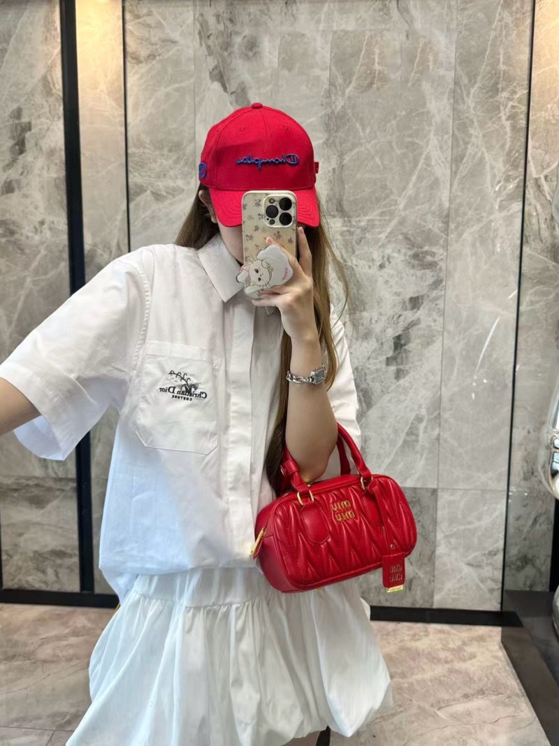 White Embroidered Pocket Shirt view