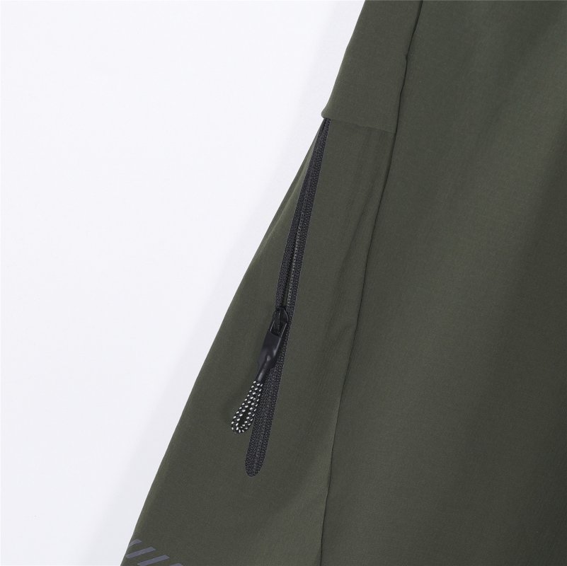 Olive Green Cargo Shorts with Belt view