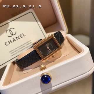 Chanel Boy·Friend H4883 Rose Gold Crocodile Strap Watch view 4