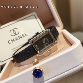 Chanel Boy·Friend H4883 Rose Gold Crocodile Strap Watch view 6