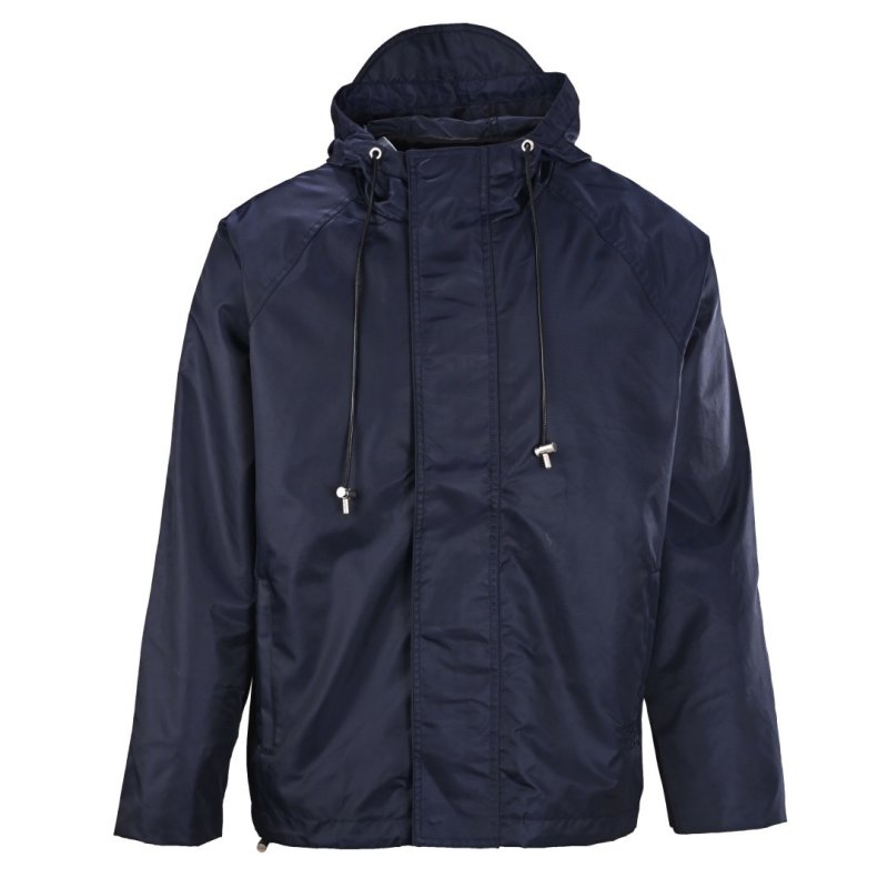 Stone Island Navy Nylon Hooded Jacket view