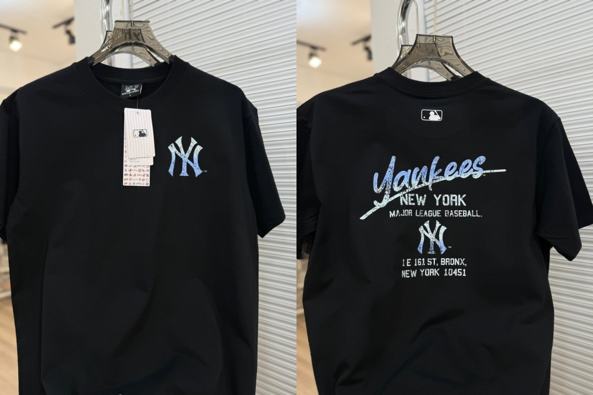 MLB Floral Back Print Oversized T-Shirt White view