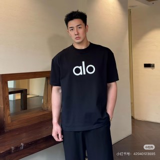 Alo Black Logo T-Shirt