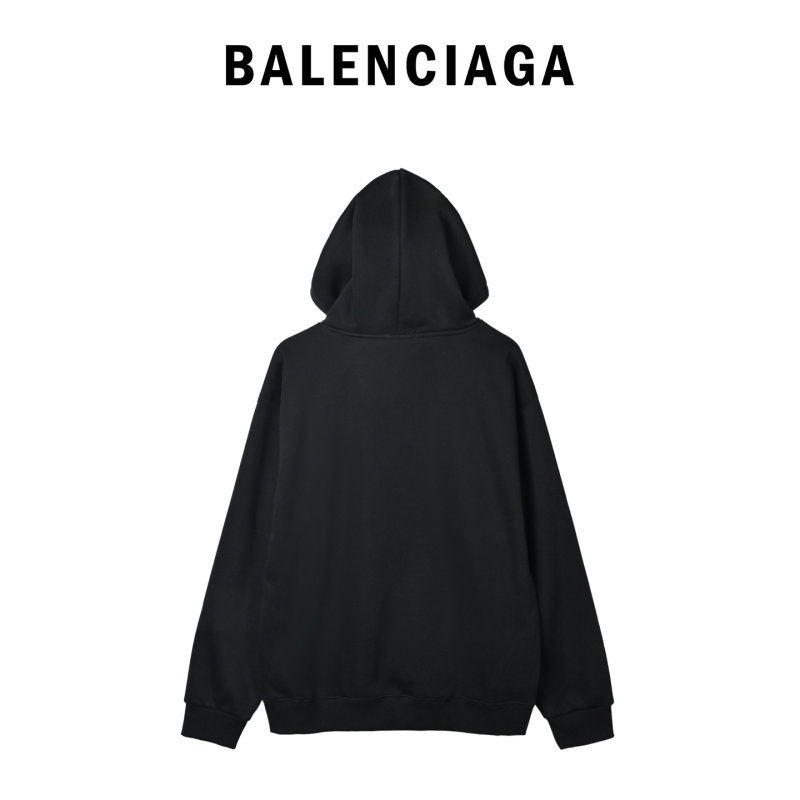 Black Paris France Graphic Hoodie view