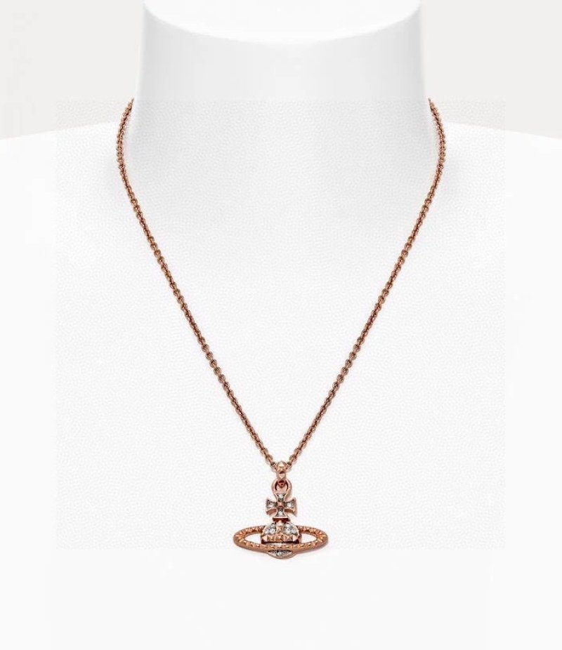 Vivienne Westwood Saturn Orb Pendant Necklace Silver view