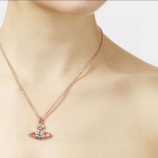 Vivienne Westwood Saturn Orb Pendant Necklace Silver view 7