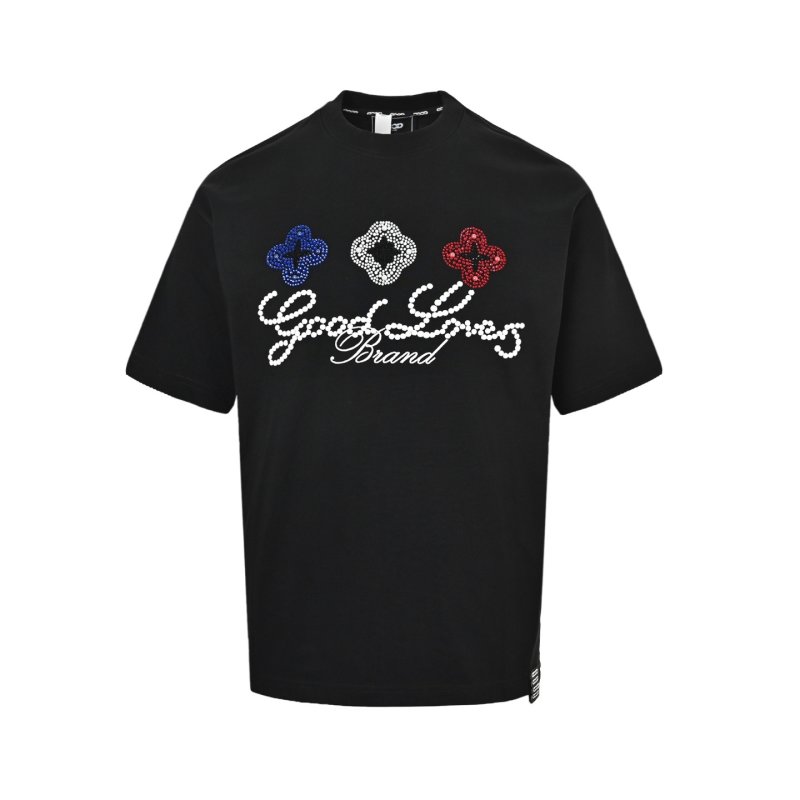 Black Graphic Logo Short Sleeve T-Shirt view