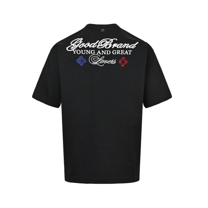 Black Graphic Logo Short Sleeve T-Shirt view
