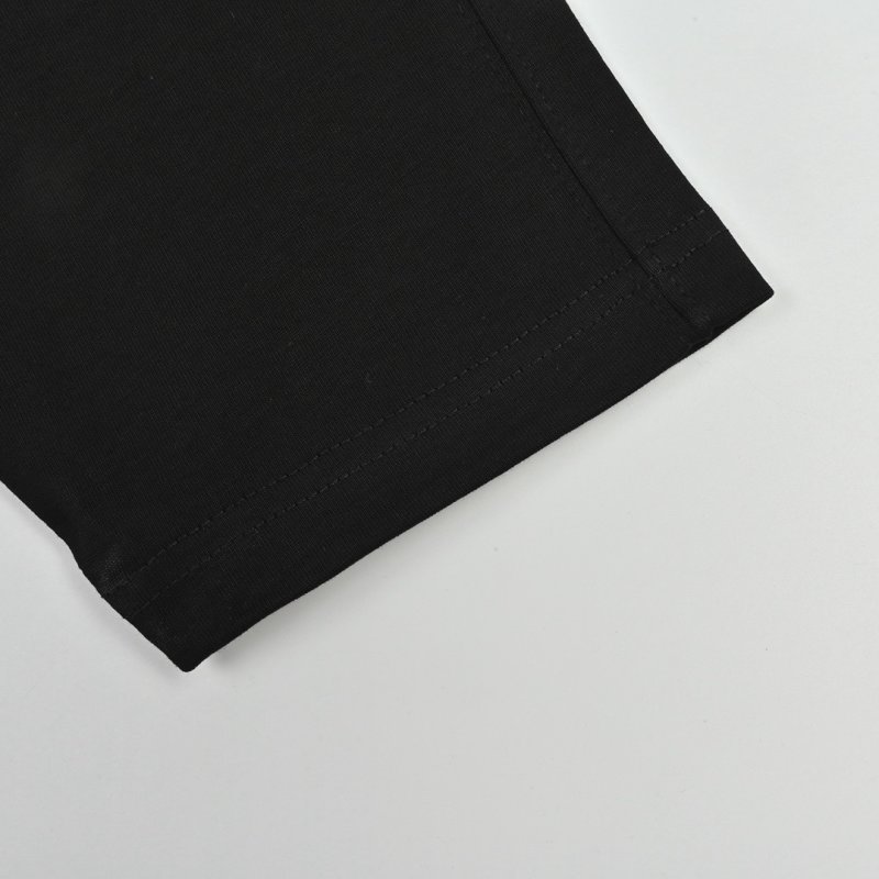 Burberry Black Bear Long Sleeve Baseball Tee White/Black view