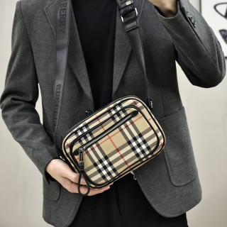 Burberry Vintage Check Crossbody Bag Black view 2