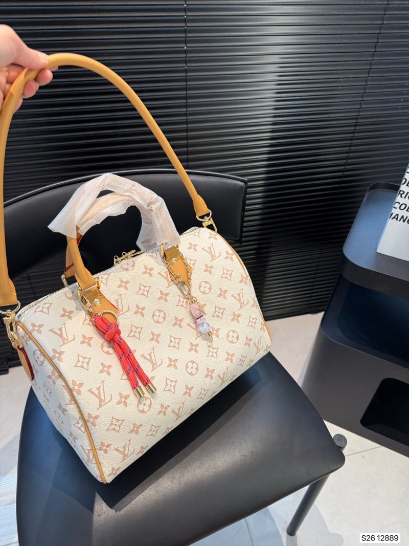 Louis Vuitton x Nigo Keepall 30 Monogram Canvas Tote Bag Cream view