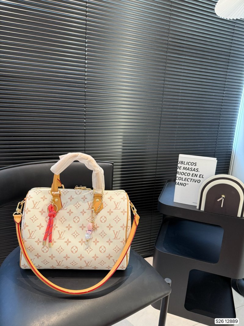 Louis Vuitton x Nigo Keepall 30 Monogram Canvas Tote Bag Cream view