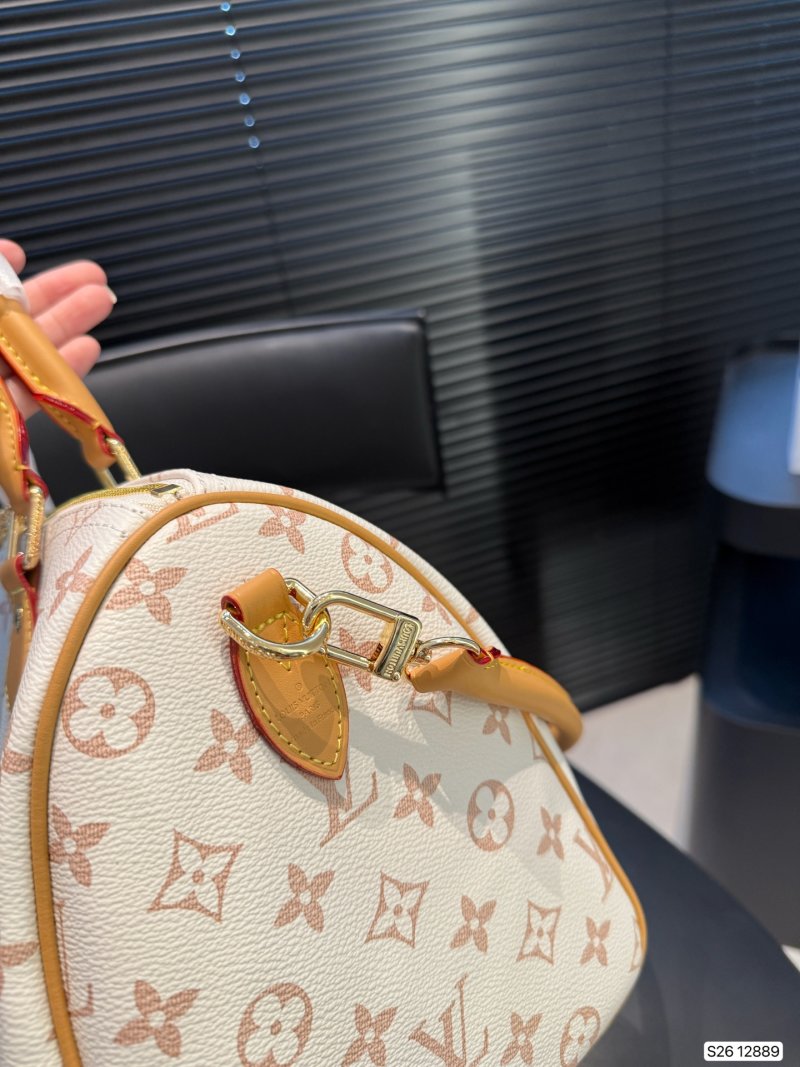 Louis Vuitton x Nigo Keepall 30 Monogram Canvas Tote Bag Cream view