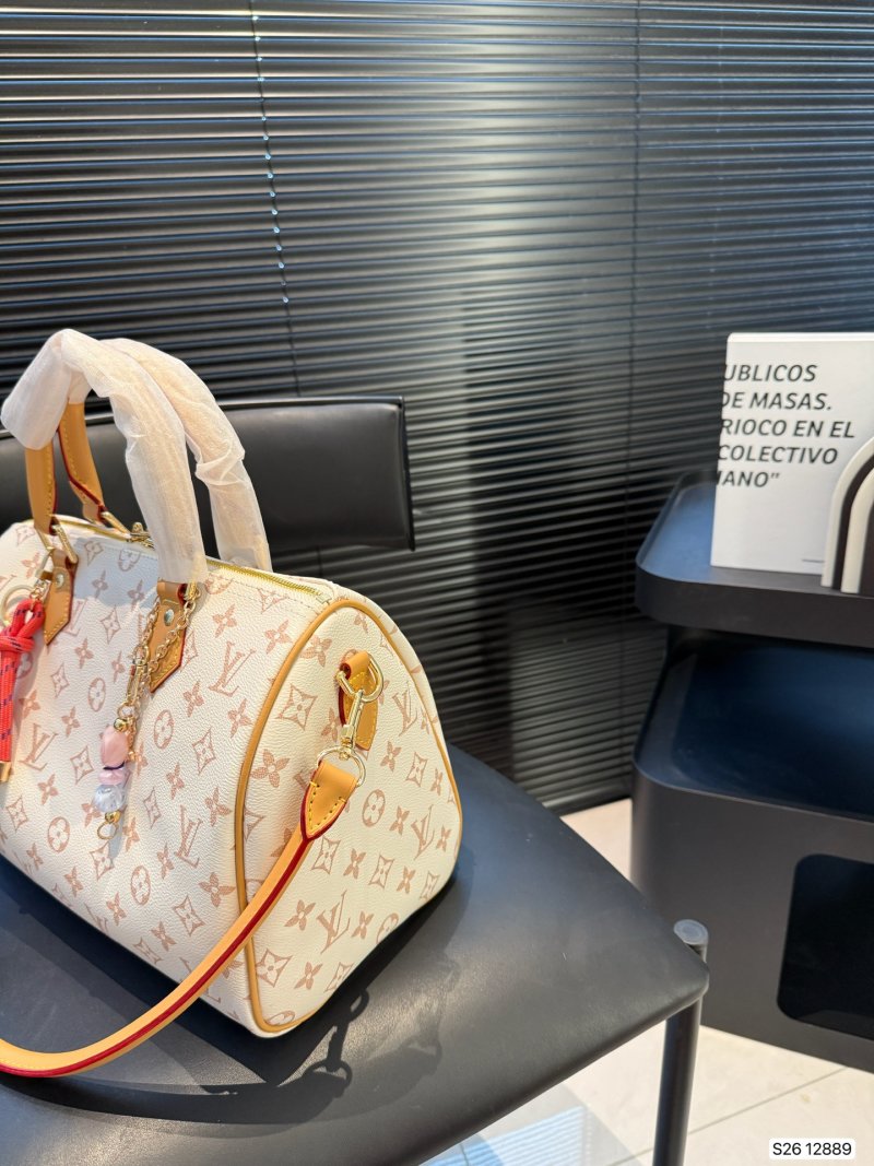 Louis Vuitton x Nigo Keepall 30 Monogram Canvas Tote Bag Cream view