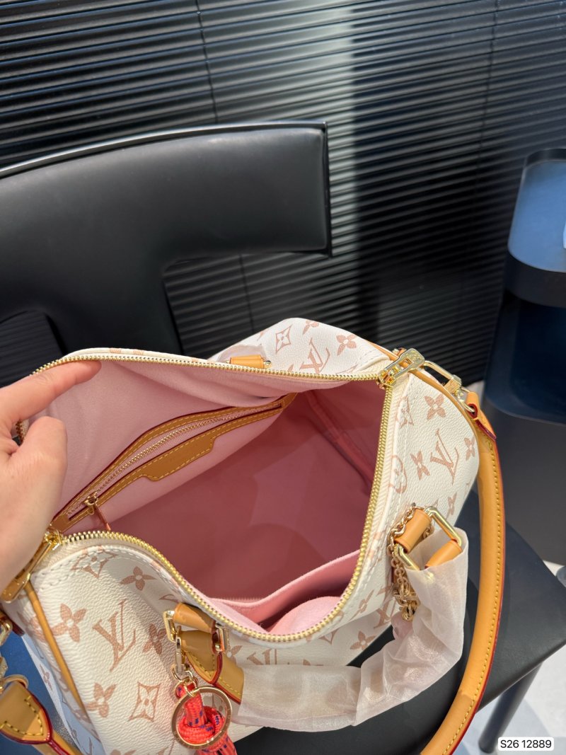 Louis Vuitton x Nigo Keepall 30 Monogram Canvas Tote Bag Cream view