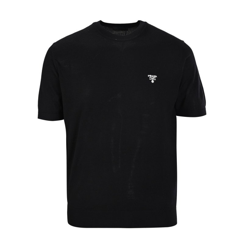 Prada Black Short Sleeve T-Shirt view