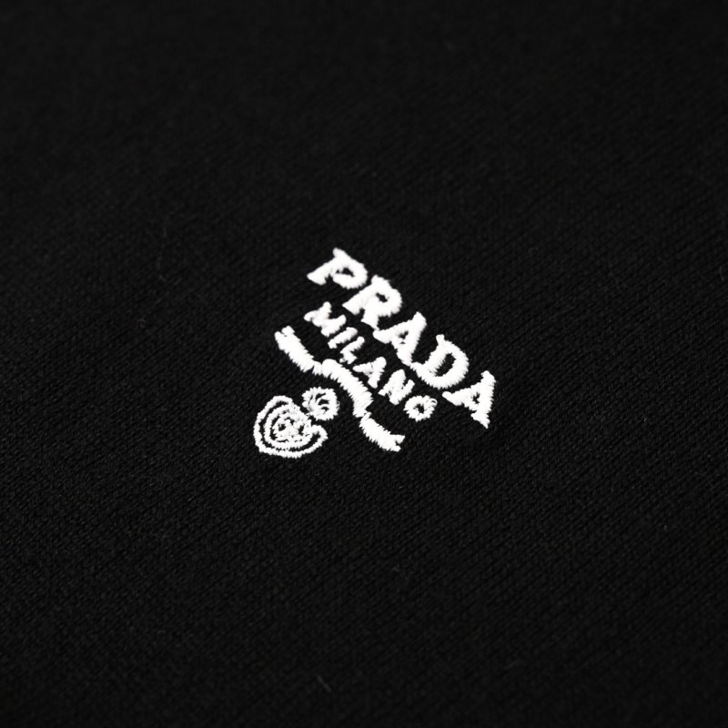 Prada Black Short Sleeve T-Shirt view