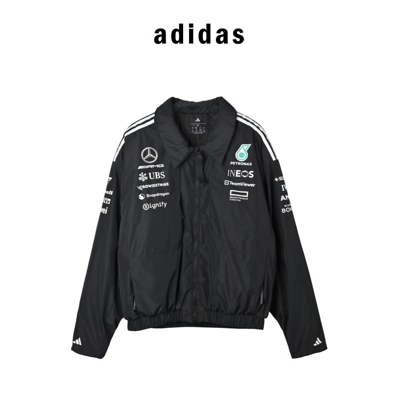 Mercedes-AMG Petronas F1 Team Black Zip Jacket view