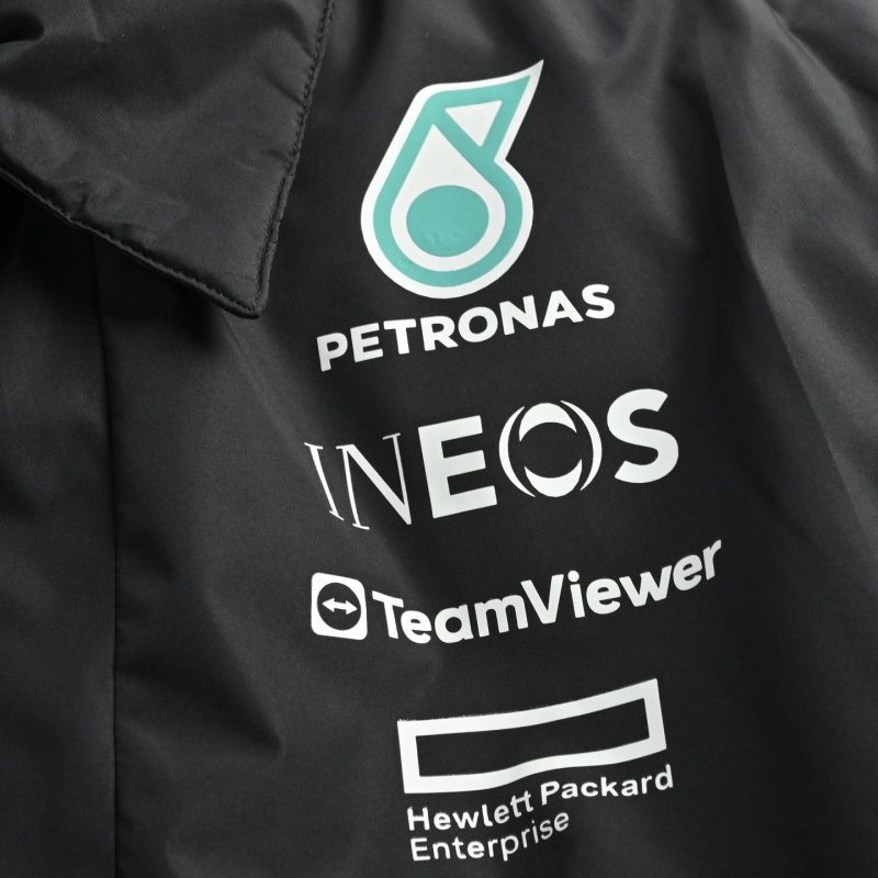 Mercedes-AMG Petronas F1 Team Black Zip Jacket view