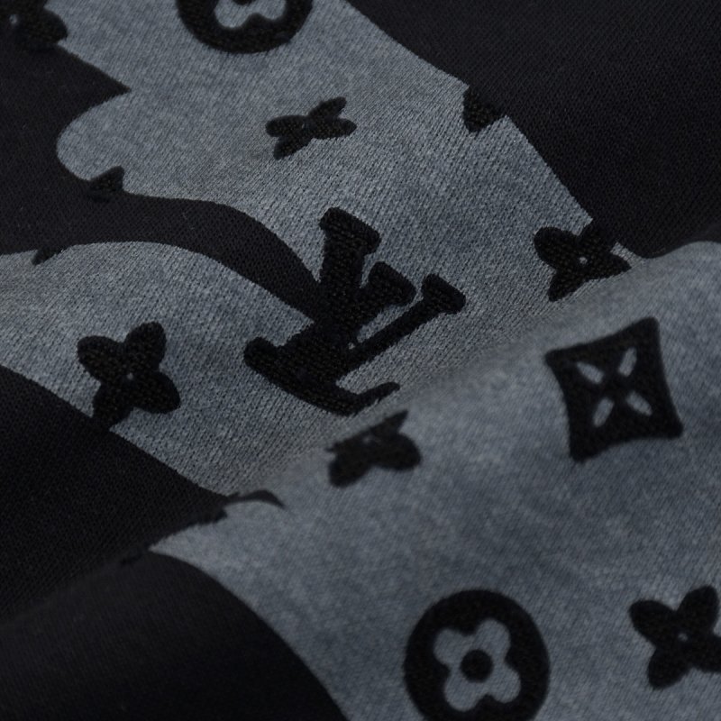 Navy Blue Geometric Print Oversized Short Sleeve T-Shirt view