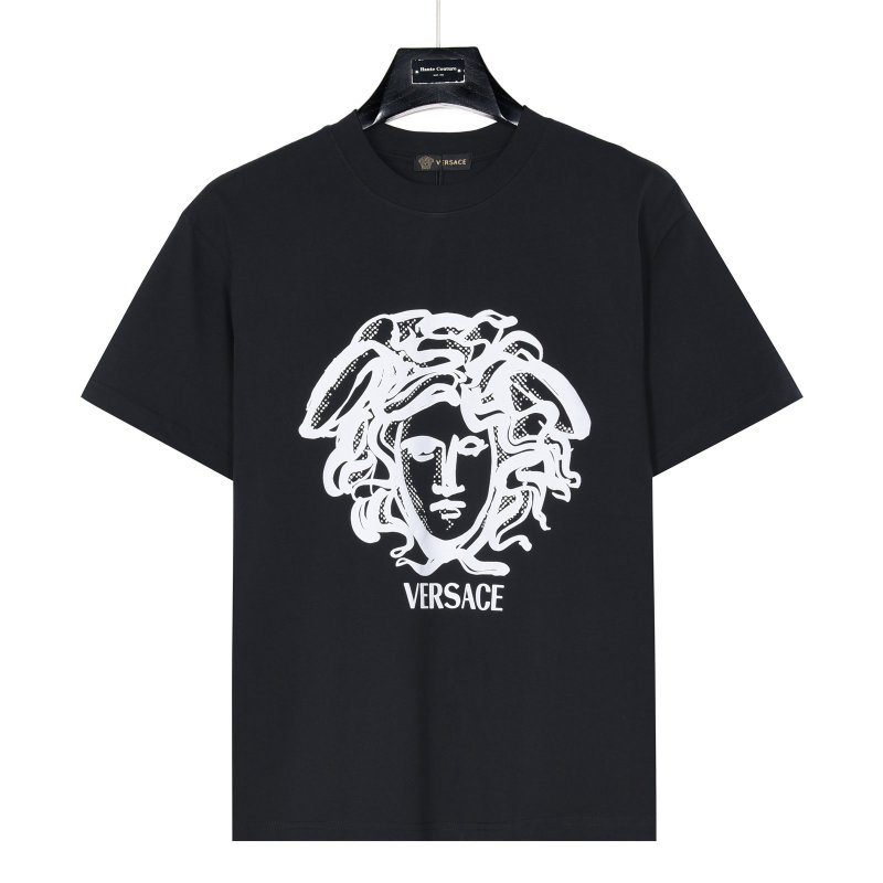 Versace Medusa Head Black Short Sleeve T-Shirt view