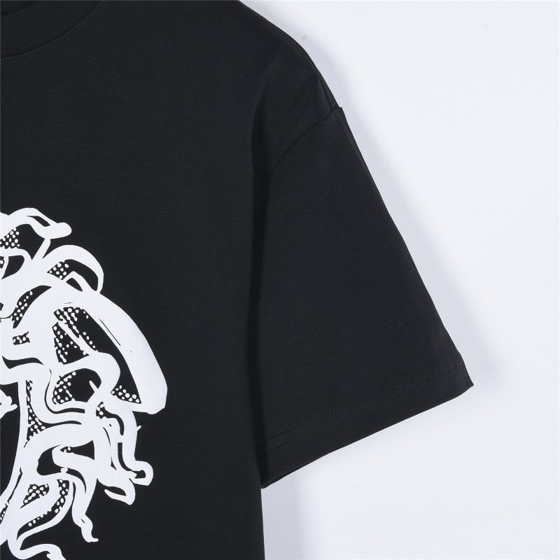 Versace Medusa Head Black Short Sleeve T-Shirt view