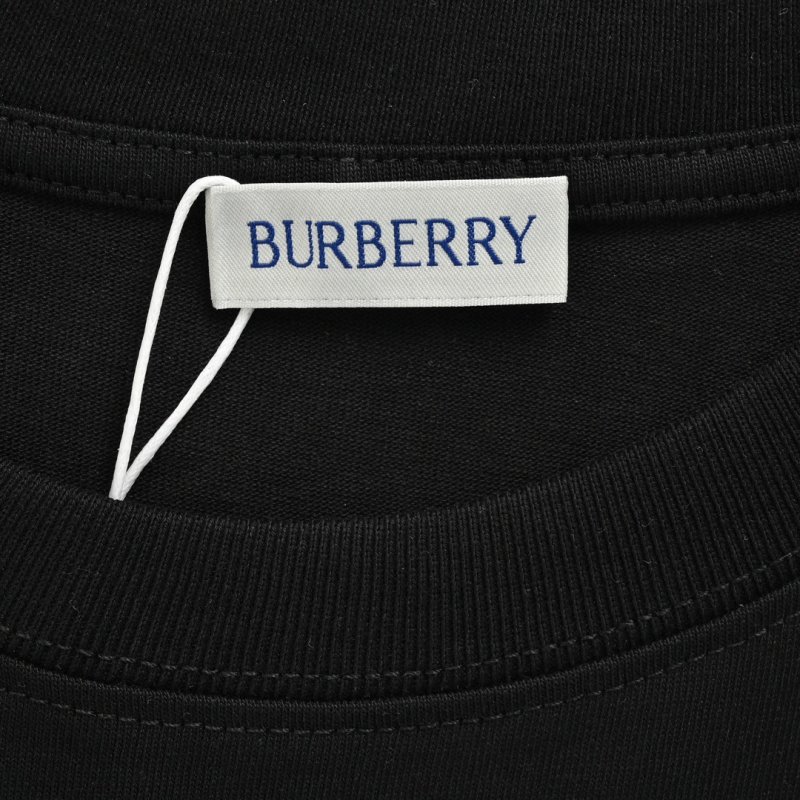 Black Stripe Crew Neck Short Sleeve T-Shirt view