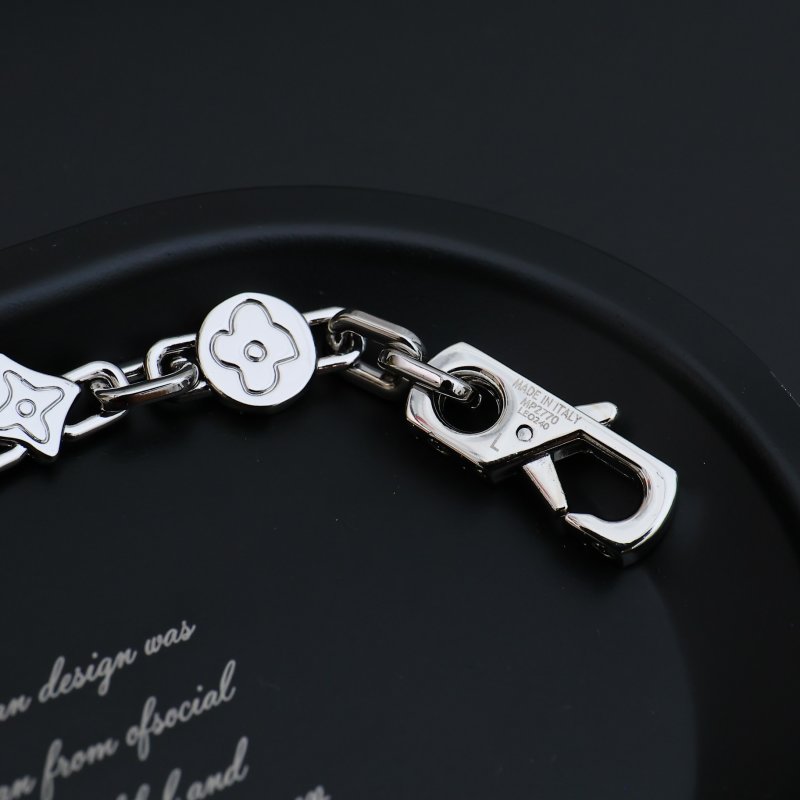 Louis Vuitton Monogram Craggy Silver Bracelet view