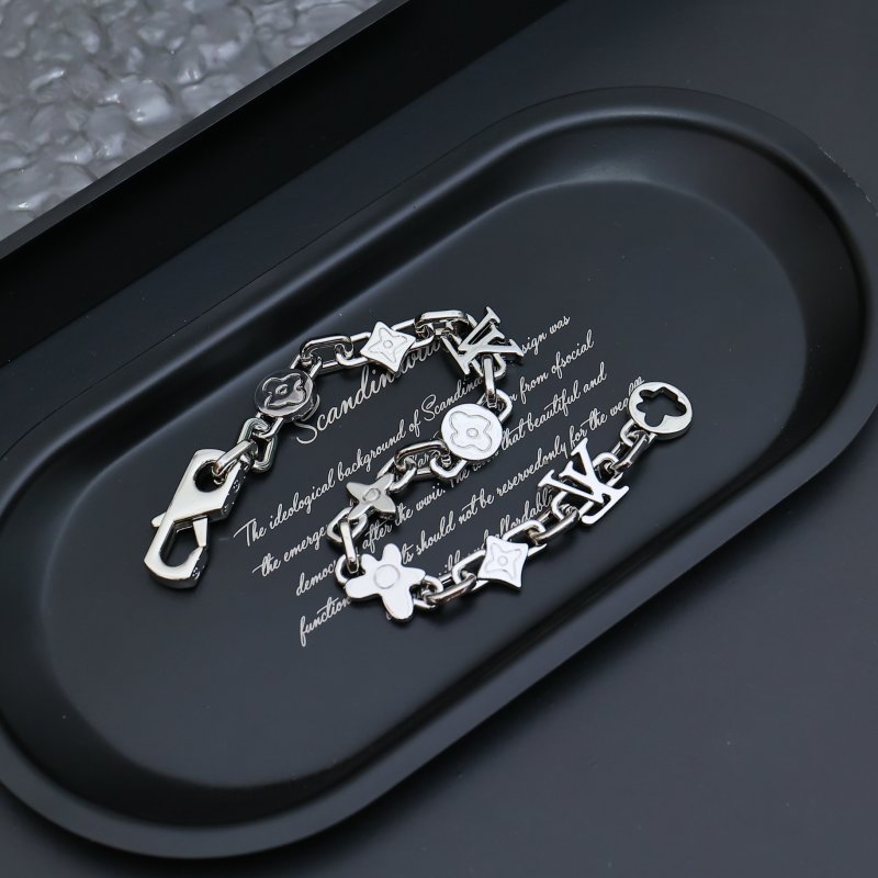 Louis Vuitton Monogram Craggy Silver Bracelet view