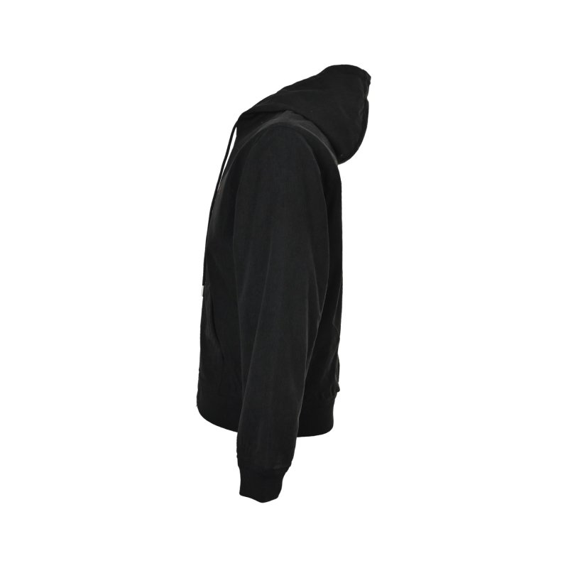 Polo Ralph Lauren Black Corduroy Zip Hoodie Jacket view