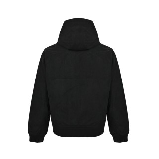 Polo Ralph Lauren Black Corduroy Zip Hoodie Jacket view 4
