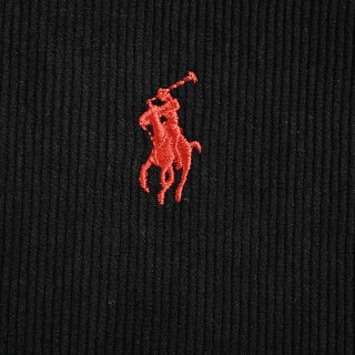 Polo Ralph Lauren Black Corduroy Zip Hoodie Jacket view 6