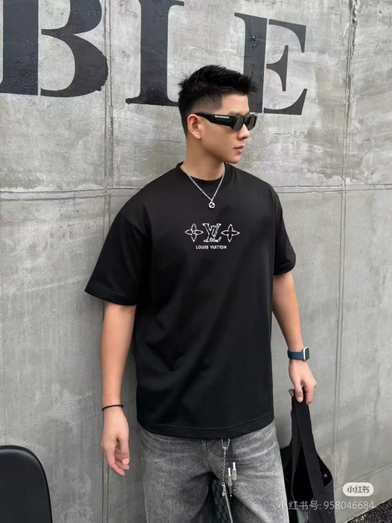 Louis Vuitton Star Monogram Black T-Shirt