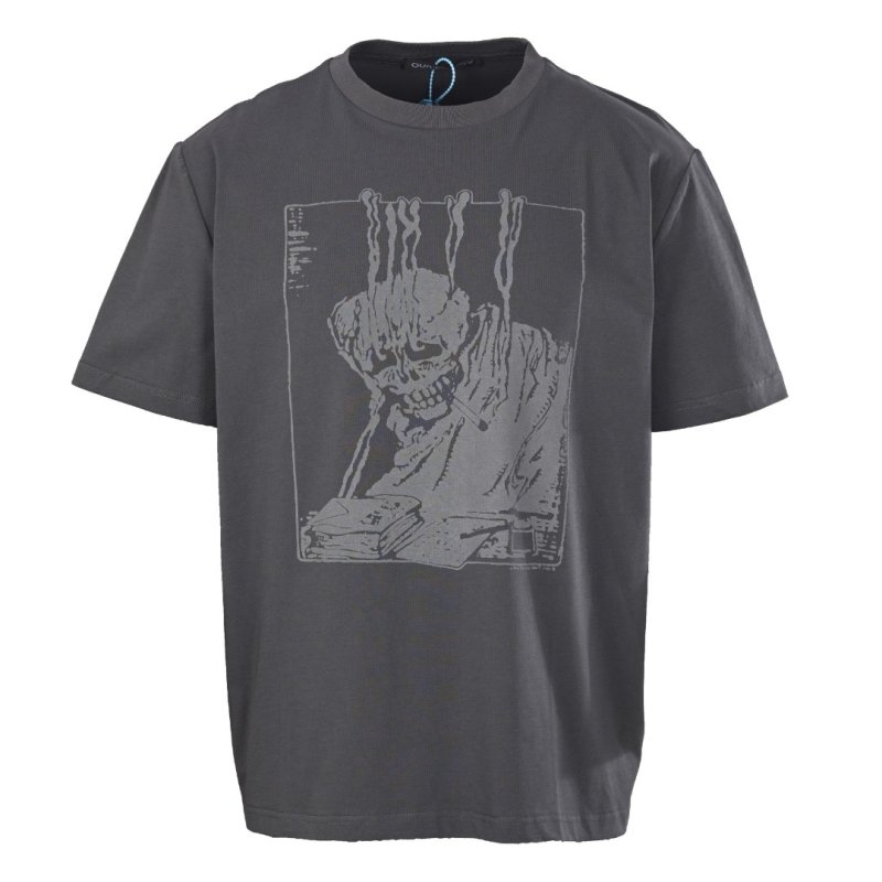 Charcoal Graphic Print Short Sleeve T-Shirt view