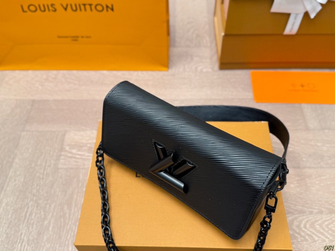 Louis Vuitton Twist Black EPI Leather Crossbody Bag view